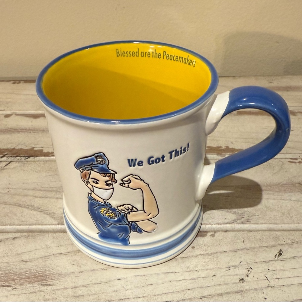 Spectrum Designz Police We Got This - Blessed are the Peacekeepers 16 oz Mug Cup